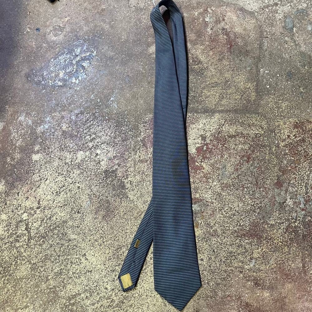 Today's Man Men's Silk Neck Tie gray